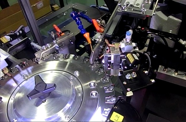 検査工程の実機イメージ